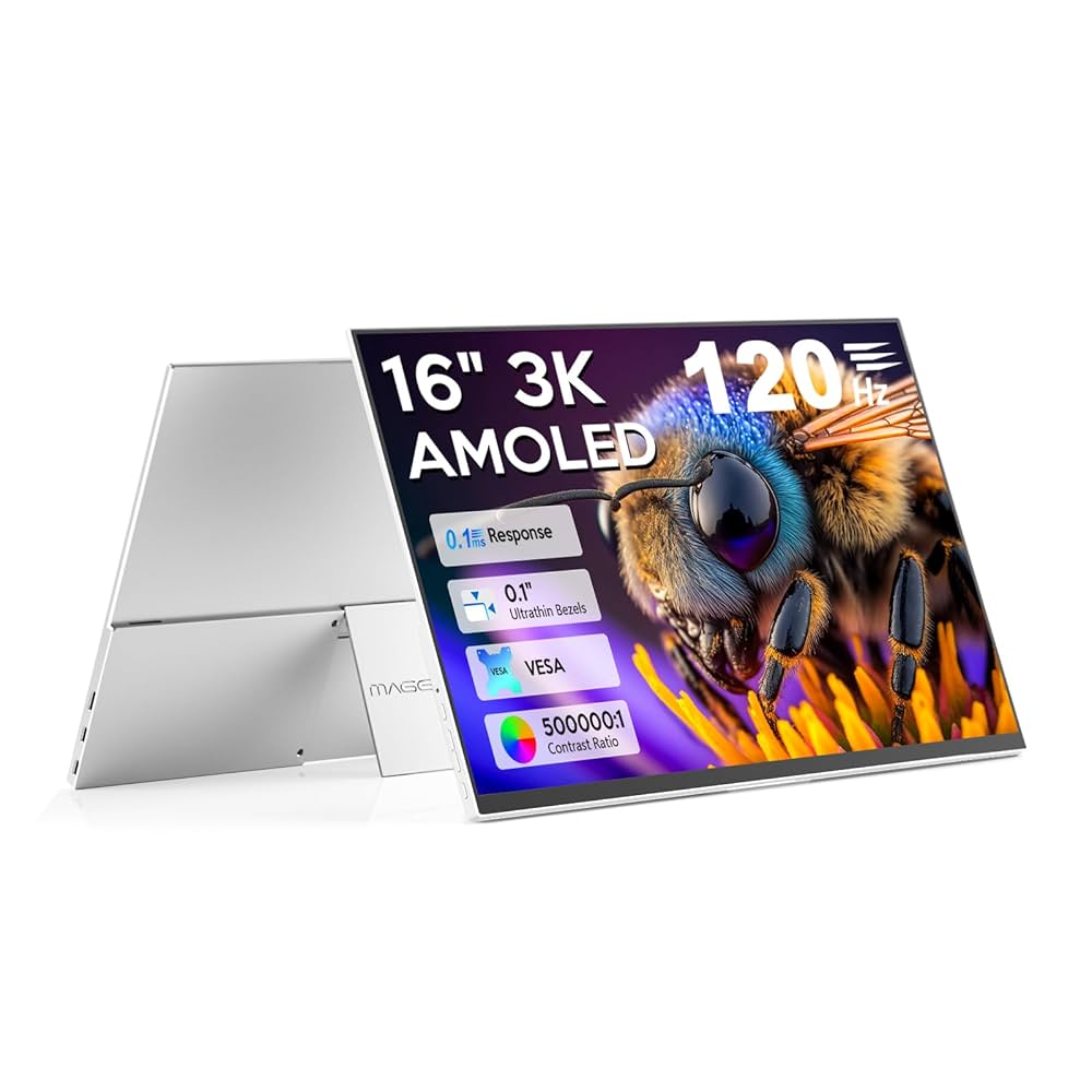 OLED モバイルモニター 16インチ 3K 2880x1800 120Hz Amazon.co.jp: UPERFECT OLED モバイルモニター 16インチ 3K